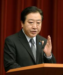 首相、法案修正には柔軟対応 議員削減に決意