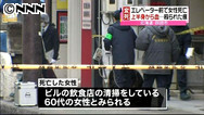 飲食店ビルに女性変死体＝頭から血、殺人で捜査－北海道警