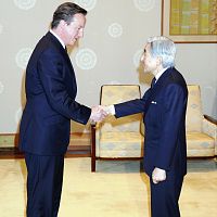 天皇陛下、英首相と会見…国事行為に復帰