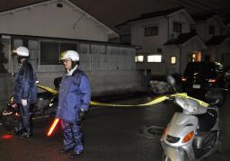 ６９歳女性自宅で絞殺か 松山市の住宅街