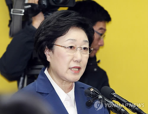 韓国、最大野党代表が引責辞任を表明