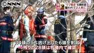 現場検証で逃走経路確認 秋田、２人死亡のクマ牧場