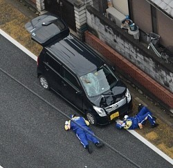 ブレーキ痕なし…「居眠り運転」少年供述 同乗２人も逮捕