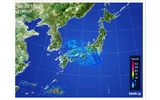 太平洋側激しい雨の恐れ