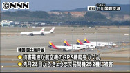 韓国でＧＰＳ障害、北朝鮮が関与か