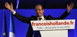 【仏大統領選】 オランド氏勝利 １７年ぶり社会党大統領誕生