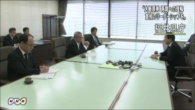 福井県知事“首相のリーダーシップを” 5月15日 17時42分