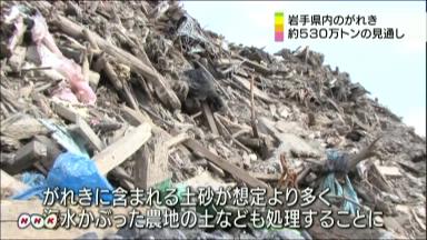 県外処理、百数十万トンに＝震災がれき、当初想定の半分以下－宮城県