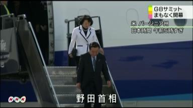 北朝鮮の核実験の自制促す Ｇ８サミット開幕