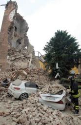 イタリア北部でM6.0の地震 これまでに6人死亡、50人負傷