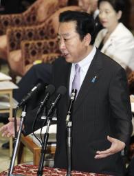 一体改革法案 首相、今国会成立へ決意