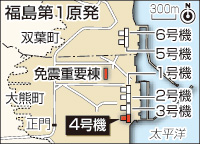 ４号機 燃料プールの健全性は 5月26日 18時47分