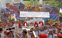 ＜写旬いわて＞六魂祭１１万人の熱気