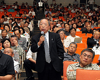 がれき処理受け入れ巡り住民説明会（大分県）