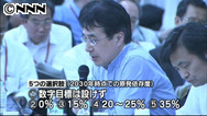 「３５％案」を除外＝３０年の原発依存度で選択肢＝０～２５％の４案－経産省審議会