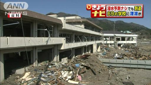 被災３県１４９校マニュアルに避難規定５割だけ