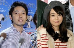 どんな武勇伝が…？オリラジ中田＆福田萌“金びょうぶ”会見