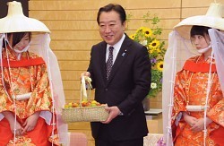 ６日の野田首相の動静