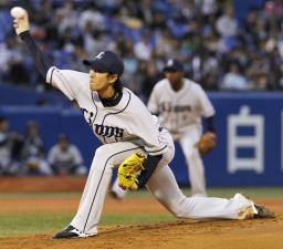 西武が快勝、岸は８回１失点で６勝目