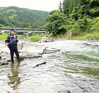 アユ釣り解禁 足羽川など４河川