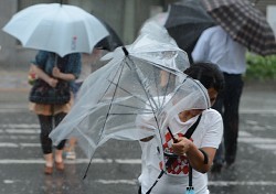 台風４号 東北南部を北上