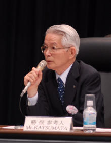 勝俣会長「東電、更生法考えた」