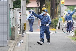 建設会社会長襲撃:計画的犯行か 出社前の行動を把握