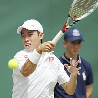 錦織圭、３回戦進出…松岡修造以来１７年ぶり