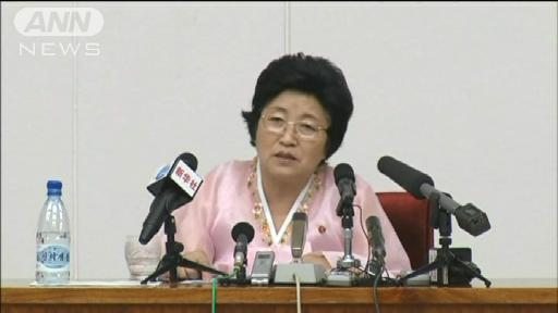 北に戻った元脱北者、韓国を非難する異例の会見