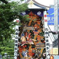 博多の夏到来、飾り山公開始まる