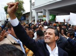 野党ペニャニエト氏が優勢＝政権交代へ勢い－メキシコ大統領選