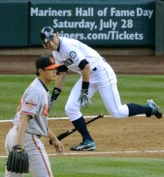 イチロー、チェンを打てず ３試合連続で無安打