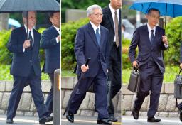 福知山線脱線事故:ＪＲ西３元社長初公判 謝罪、早口で